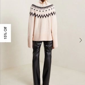 ALC Ruby Fair Isle Turtleneck Sweater
